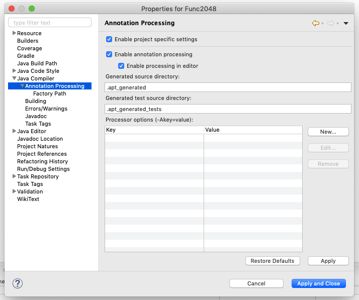 Step 2 - Annotation Processing