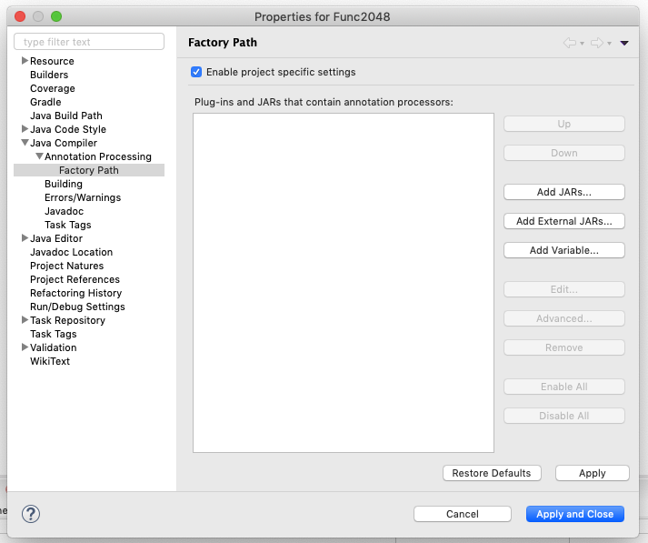 Step 3 - Factory Path